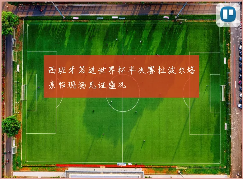 西班牙若进世界杯半决赛拉波尔塔亲临现场见证盛况